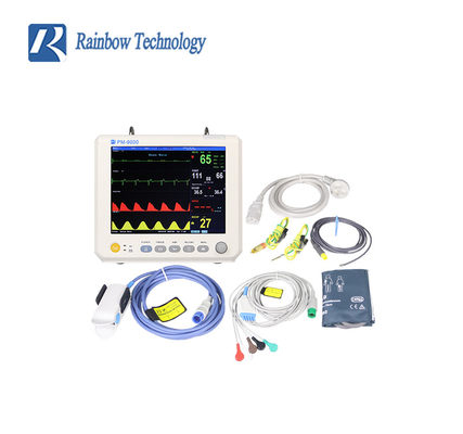 병원 장비 ECG ICU 멀티 파라미터 환자 휴대용 모니터