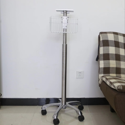 병원을 위한 경제적 높이 조정할 수 있는 환자 모니터 손수레 카트