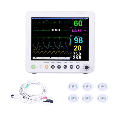 ICU 휴대용 생명 징후 모니터 다중 항목 ECG 환자 모니터