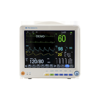 고품질 휴대용 ECG ICU 모니터링 환자 모니터 12.1 인치 컬러 TFT 화면 환자 모니터