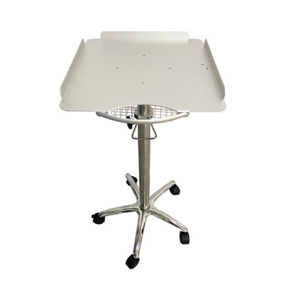 휴대용 조정 가능한 스테인리스 스틸 알루미늄 합금 병원 트롤리 / 카트 5 캐스터 1 선반 ECG 기계의 현대적인 디자인 클리닉