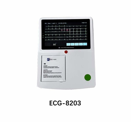 단일/다중 리드 의학적 ECG 기계 LCD/LED 디스플레이 가벼운/중량/중량