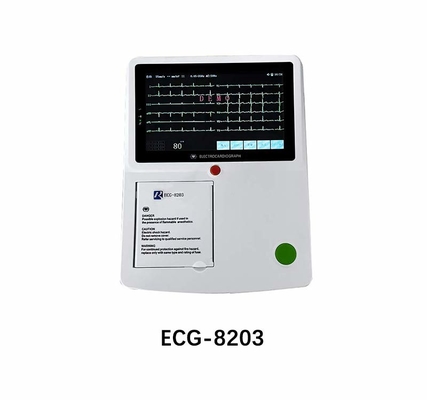 단일/다중 리드 의학적 ECG 기계 LCD/LED 디스플레이 가벼운/중량/중량