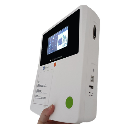 4.3 인치 터치 스크린 신체 건강 모니터링을 위한 의료 ECG 기계 ISO 인증