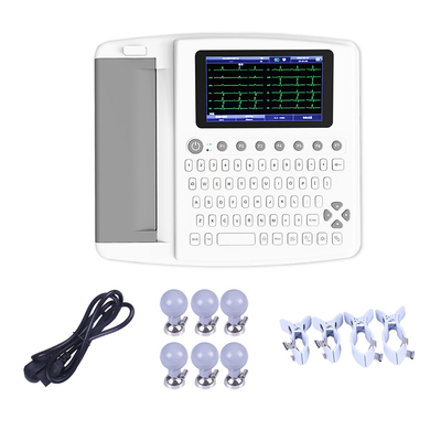 인쇄로 전문적인 의료 기기 병원 12 채널 디지털 ECG 기계