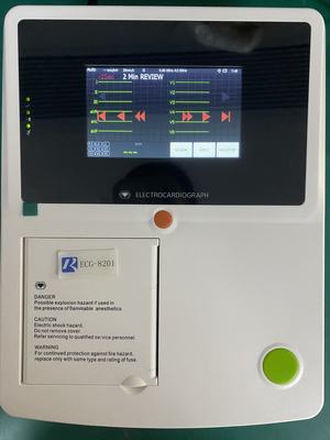 4.3 인치 터치 스크린 신체 건강 모니터링을 위한 의료 ECG 기계 ISO 인증