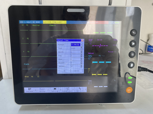 멀티 파라미터 모니터 병원용 외과 의학 ECG 모니터