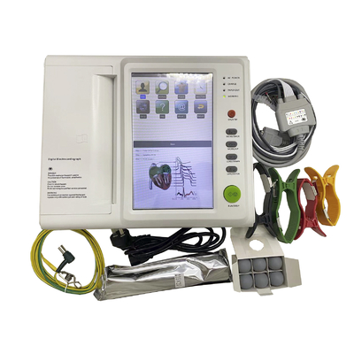 12채널 저렴한 가격 휴대용 휴대용 의료 홀터 12 리드 ECG ECG 디지털 머신