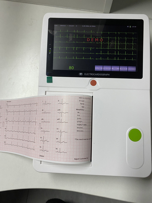 12 리드 6 채널 전기 심전자 3 채널 EKG ECG 기계