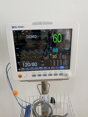 12 인치 의학적 ECG 모니터 병원용 비탈 징후 모니터 공장 제조업체