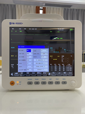 12 인치 의학적 ECG 모니터 병원용 비탈 징후 모니터 공장 제조업체