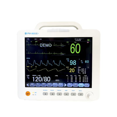 환자를 운반하는 환자 모니터 ECG 수소와 함께 병원을위한 생명 신호 모니터