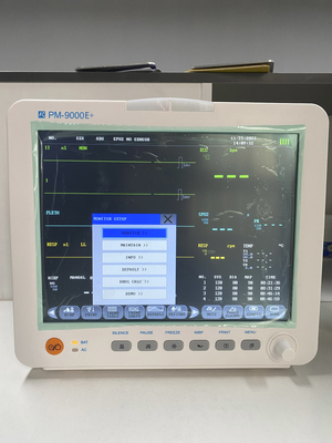 환자를 운반하는 환자 모니터 ECG 수소와 함께 병원을위한 생명 신호 모니터