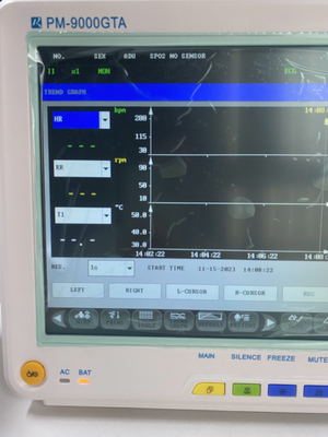 병원용 NIBP ECG 12.1&quot; 다중 파라미터 모니터 분석