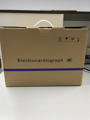 레인보우 휴대용 ECG 기계 12 리드 3 채널 병원용