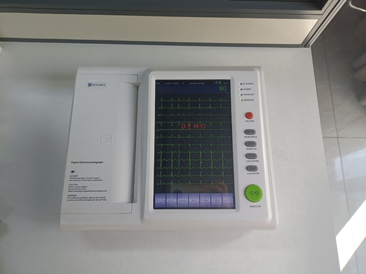 중국 핫 판매 12 채널 12병원용 리드 ECG 기계