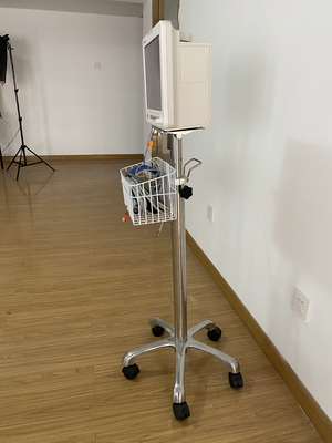 멀티 파라미터 ICU 환자 모니터 가격 병원 의료 환자 모니터 모바일 스탠드 이동 카트 트롤리
