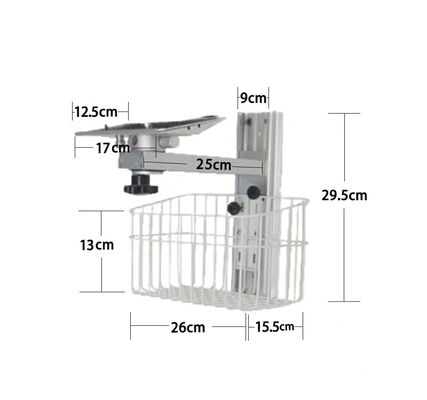 Wall Bracket Compatible With Rainbow Patient Monitor Optional Bracket for Mindray IMEC Monitor