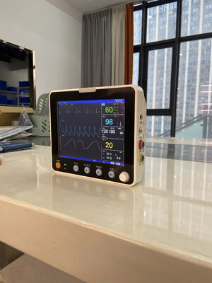 8인치 컬러 LCD 디스플레이 6 파라미터 병원 응급 환자 모니터